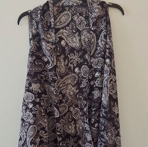 Sleeveless Poncho/Loose Vest/Tunic